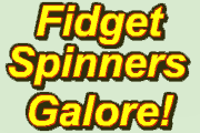 Fidget Spinners Galore